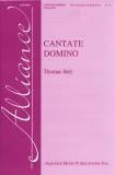 Cantate Domino SSA choral sheet music cover